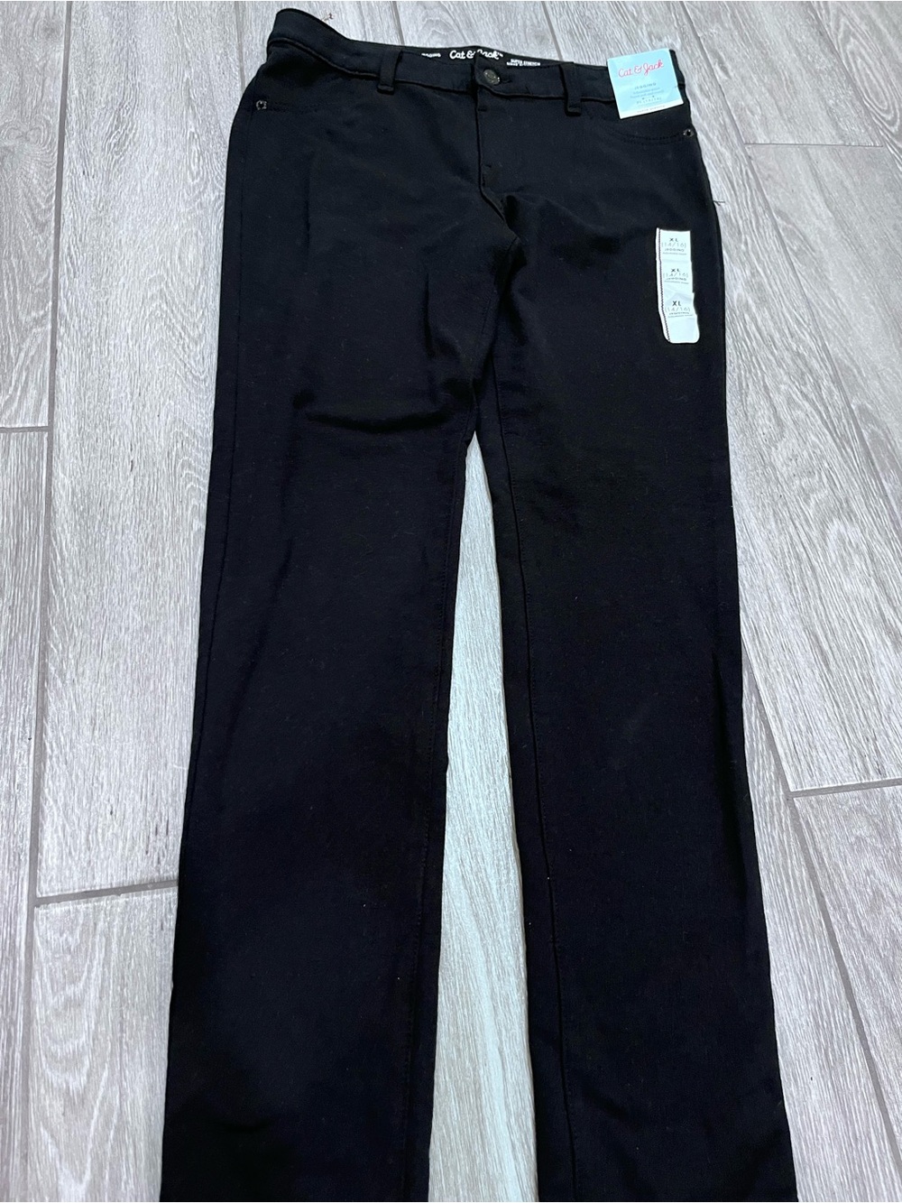 Girls Black Jeggings